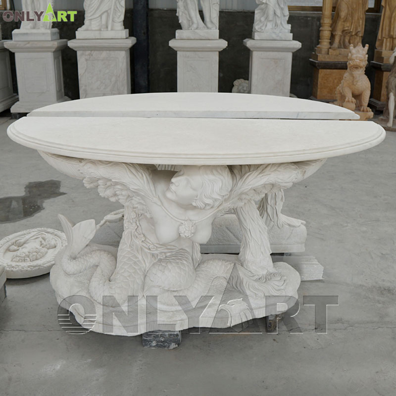 marble block coffee table