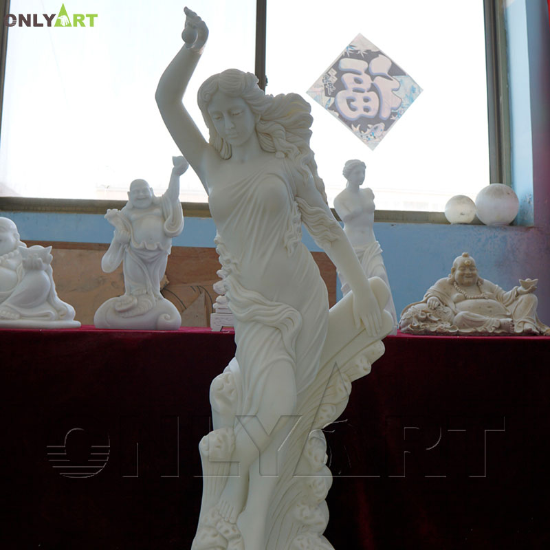 marble lady statues