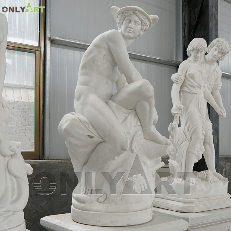 nude male greek statues