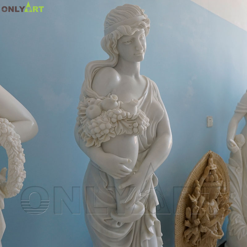 outdoor woman statues