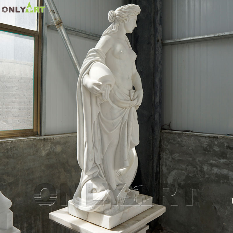 roman marble female statues