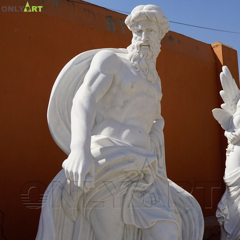 statue of poseidon