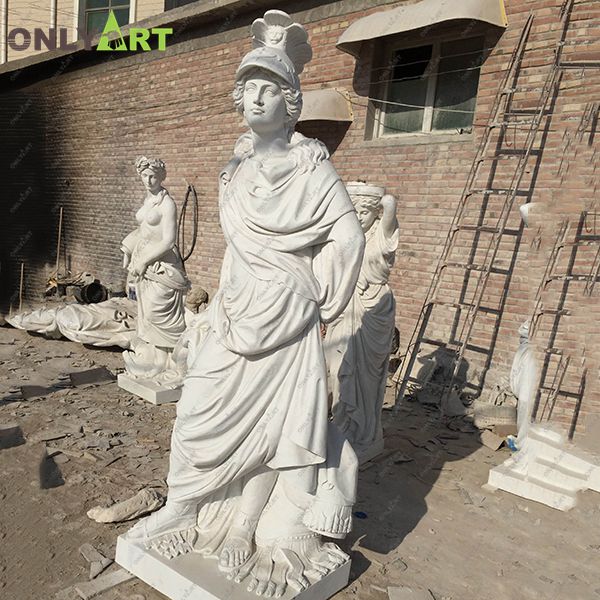 Factory customized famous marble Athena sculpture for sale