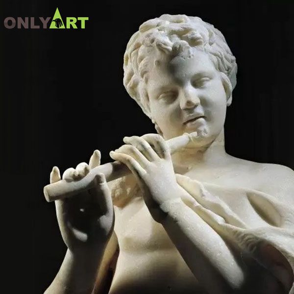 Young Satyr Playing The Flute