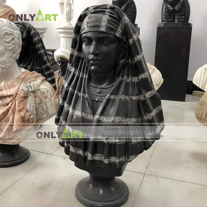 african bust statue