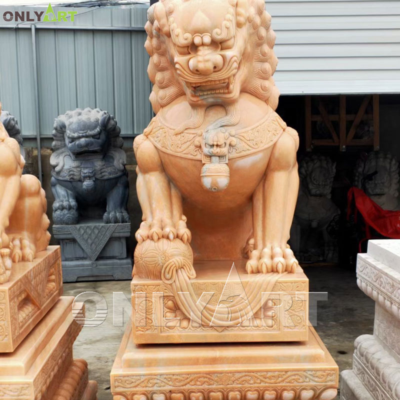 chinese guardian lion statues for sale