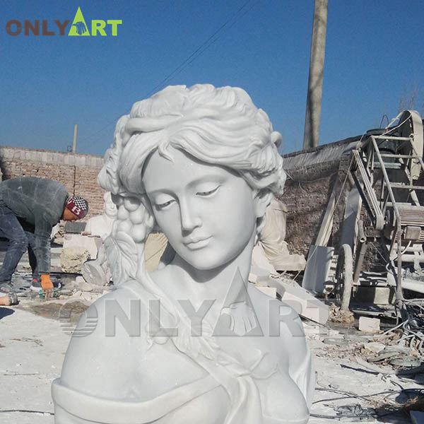 female bust sculpture