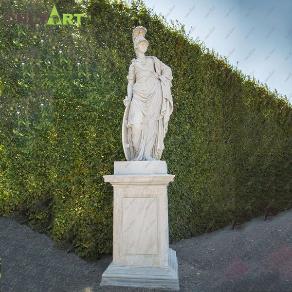 garden statue of athena