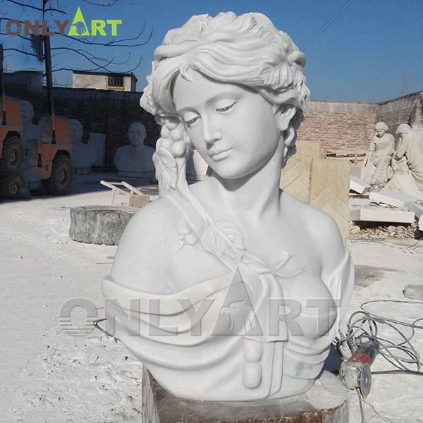 lady bust statue