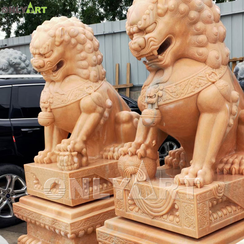 pictures of chinese guardian lion