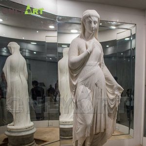 veiled rebecca statue