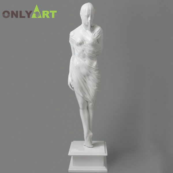 Kevin Francis Gray Life Size Standing Marble Ballerina Statue