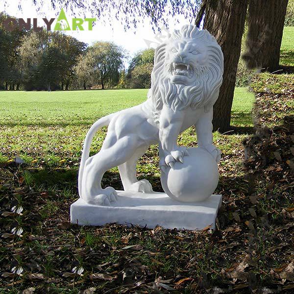 buy marble lion statues