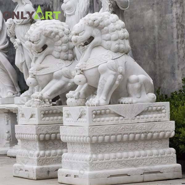 chinese lion dog statue