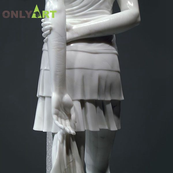 ghost girl sculpture