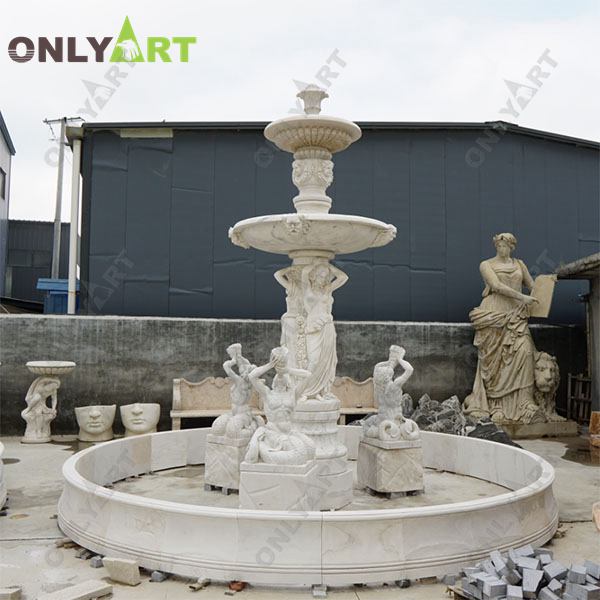 large garden fountain for sale