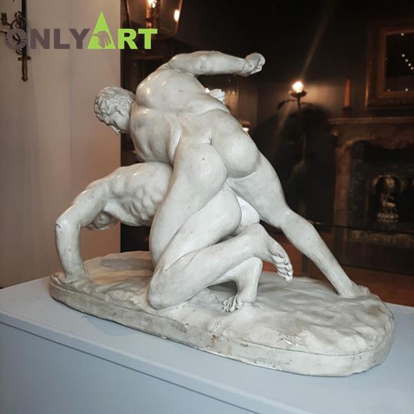 the wrestlers statue