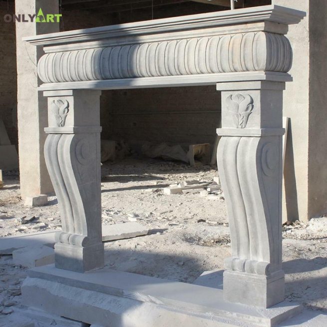 French style marble fireplace modern art OLA-M157