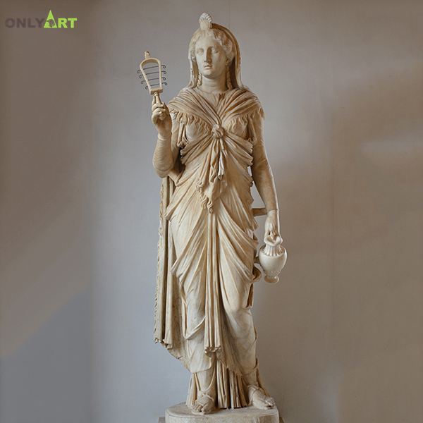 Life Size Marble Roman Isis Goddess Statue