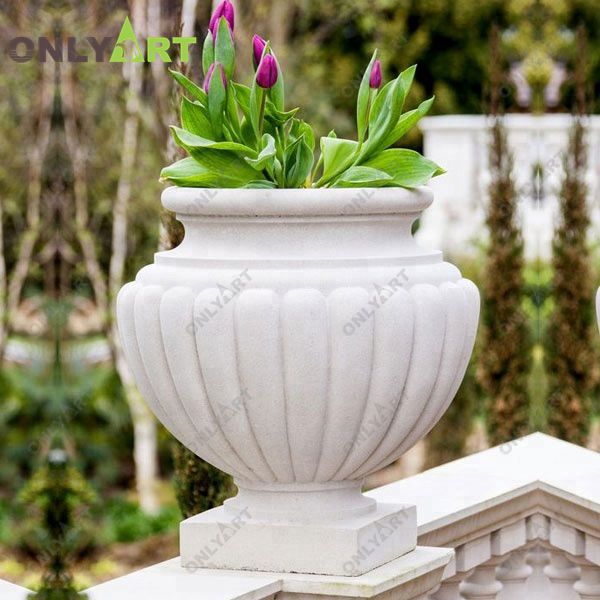 Simple flower pot for garden OLA-V190