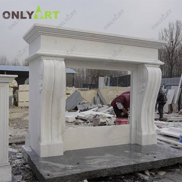 marble for fireplace