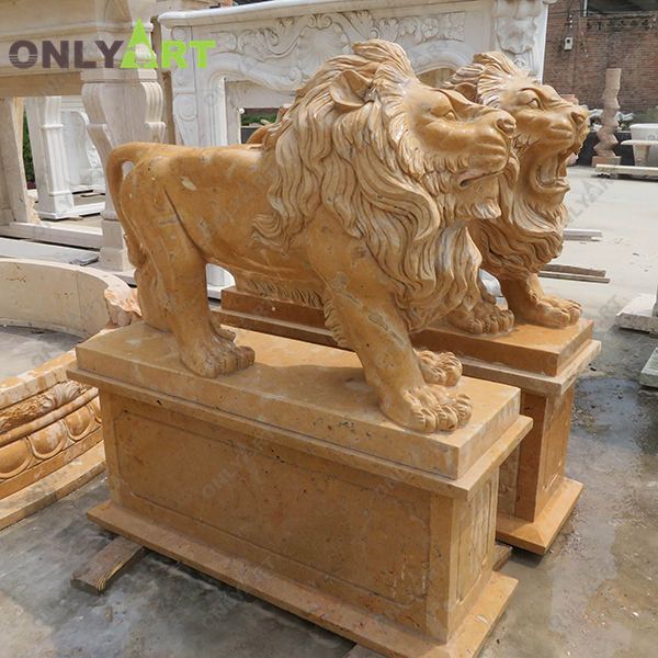 marble lion statues for sale