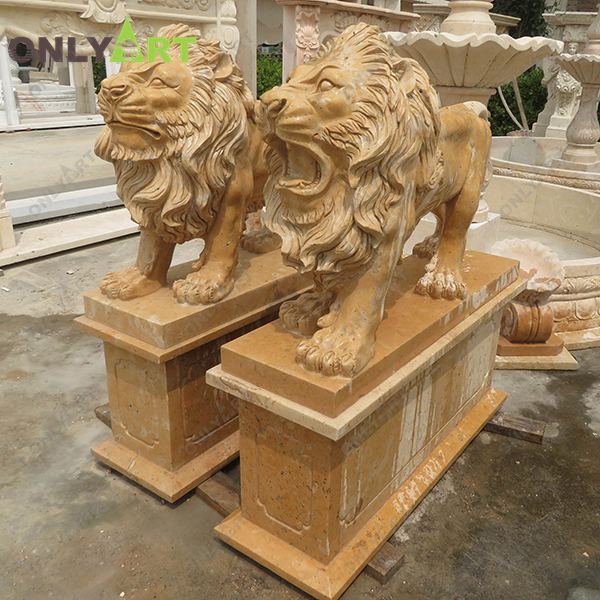 marble lion