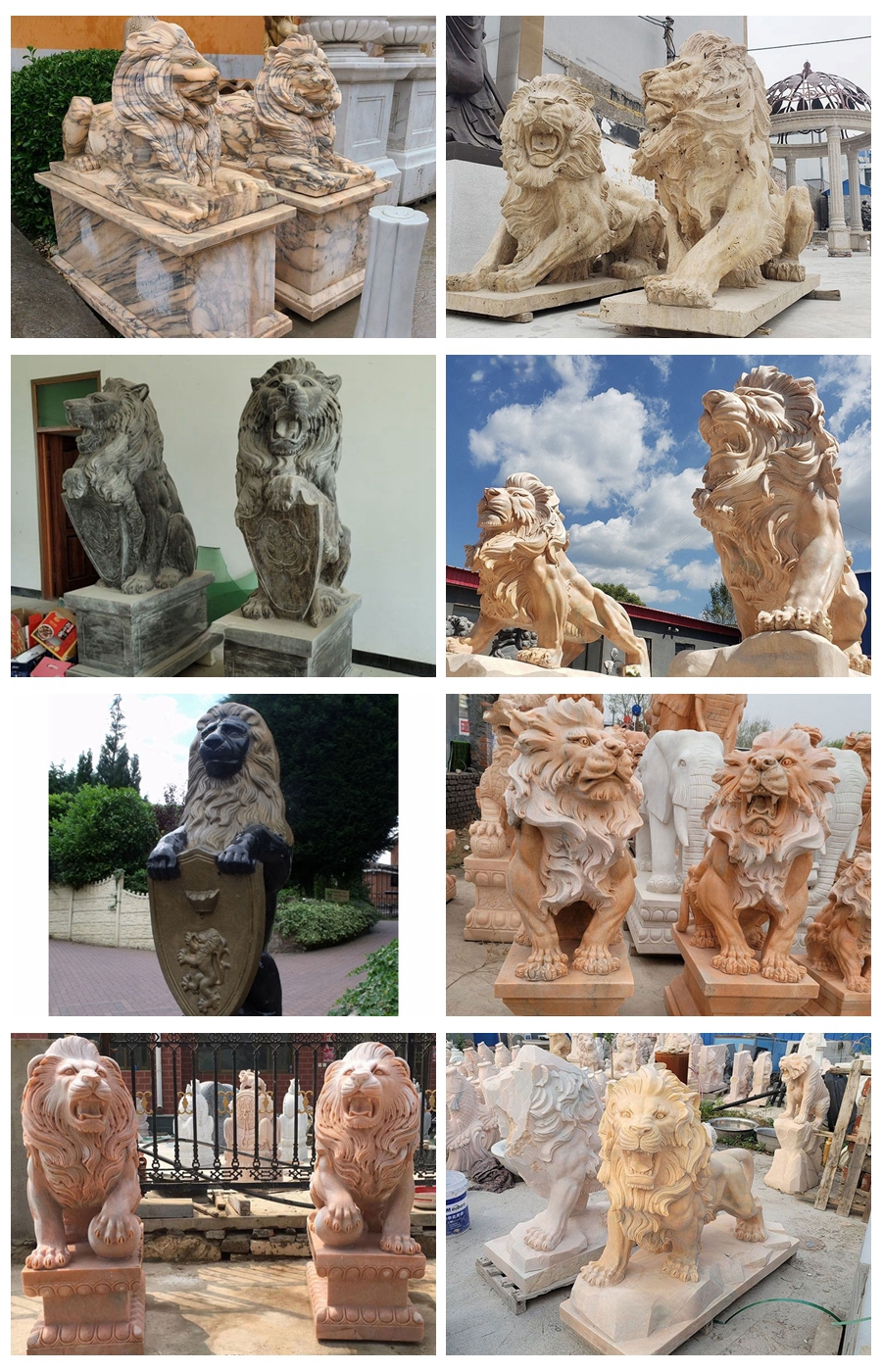 Garden Stone Statue Lion statues,marble flying lion with wings Sculpture,hot sale large garden lion statue,Outdoor Marble Lion Sculpture