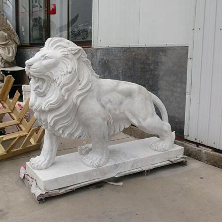 lion marble scuptures for sale,Life Size Marble Lion Statues,life size animal lion statue,roaring lion statues outdoor,marble standing lion statue for sale