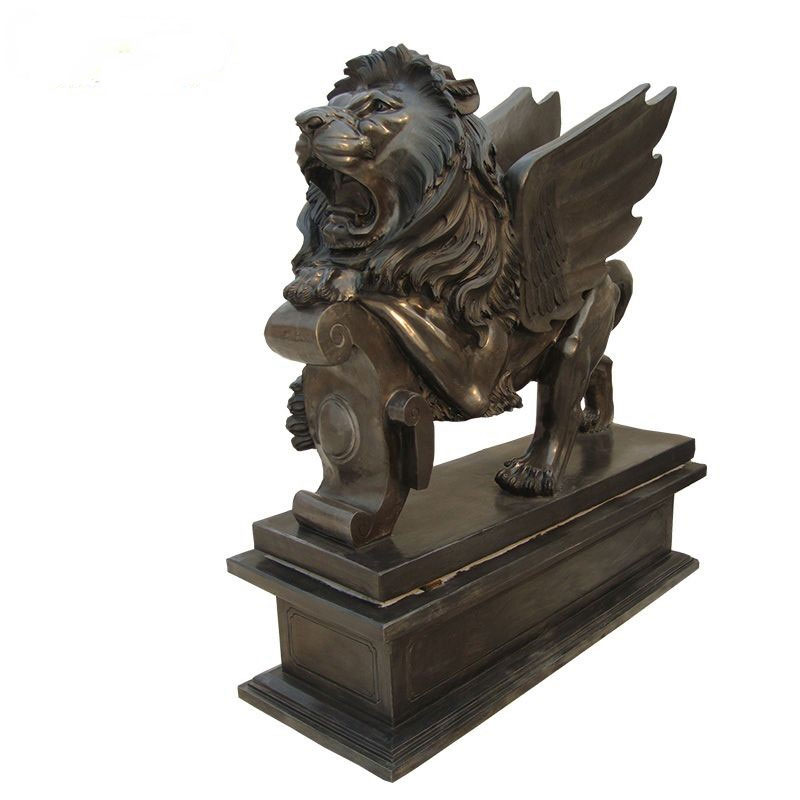 black marble lion king statue,marble winged lions sculpture,natural stone carved marble lion statues with wing,Chinese Guardian Life Size Marble Lion Statue