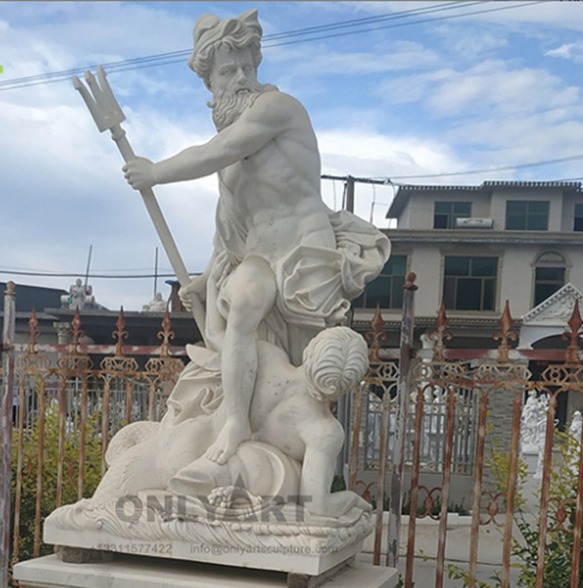 poseidon statue greece