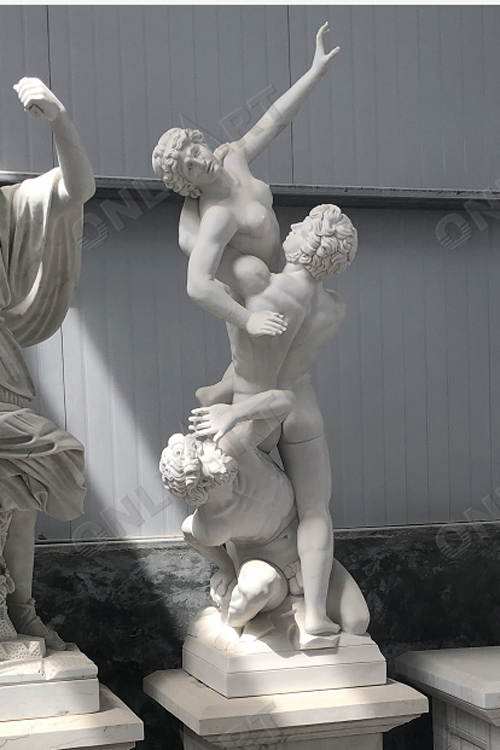 rape of the sabines statue