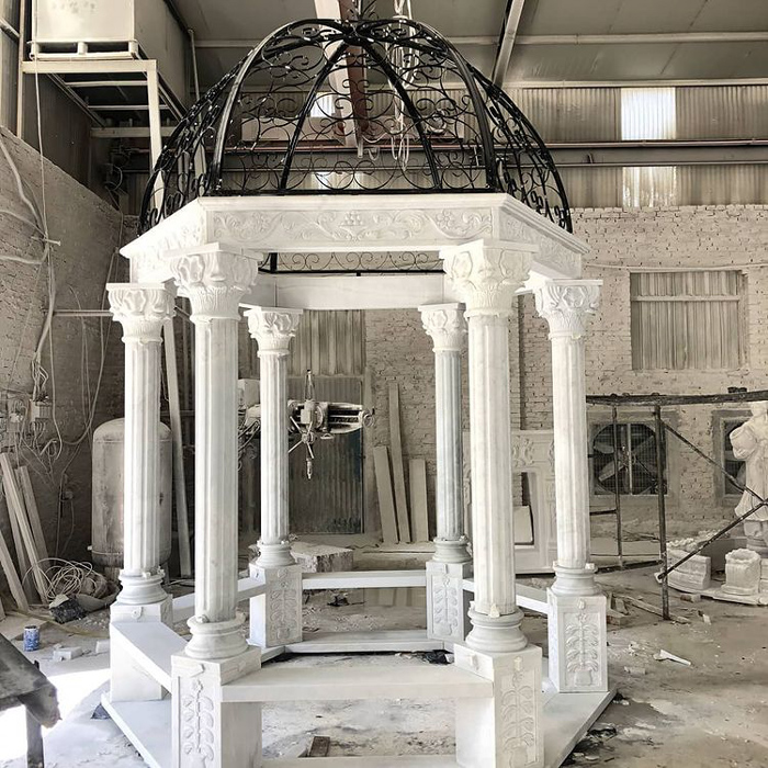 marble column gazebo