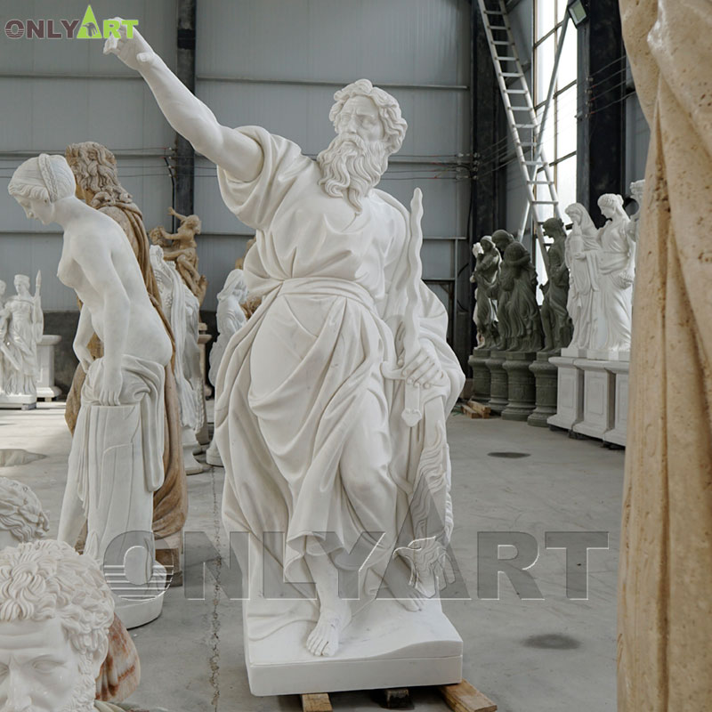 marble elijah statue for sale