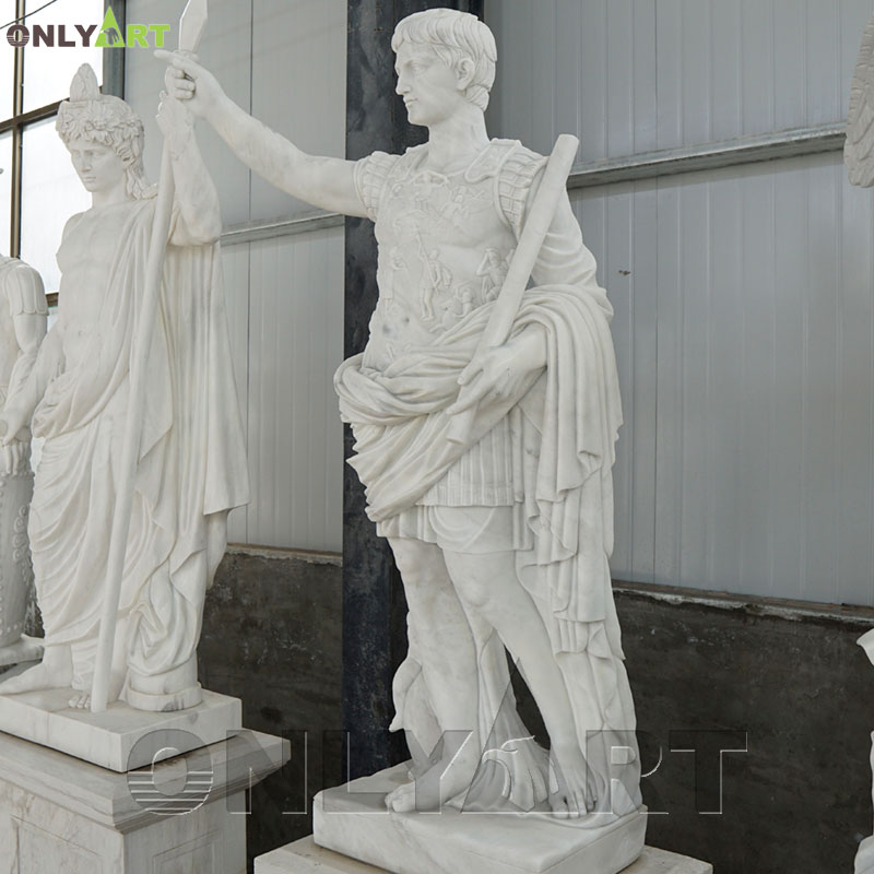 ancient rome julius caesar statue
