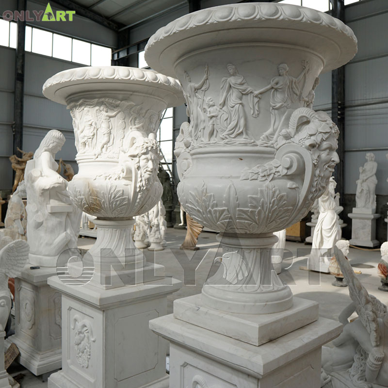 marble flower pot manufacturers