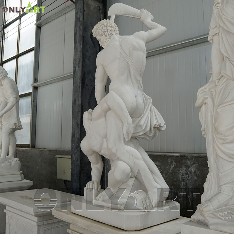 marble samson statue for sale