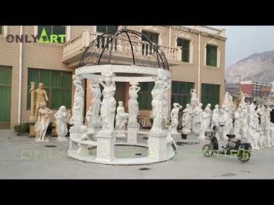 How to Decorate Your Home Garden with Marble Gazebo or Marble Sculptures?